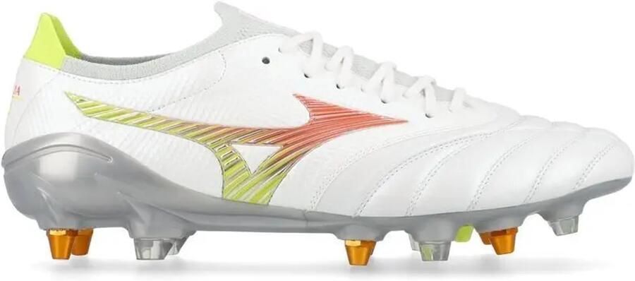 Mizuno Morelia Neo V Beta Made in Japan SG Prism Wit Oranje Evening Prim