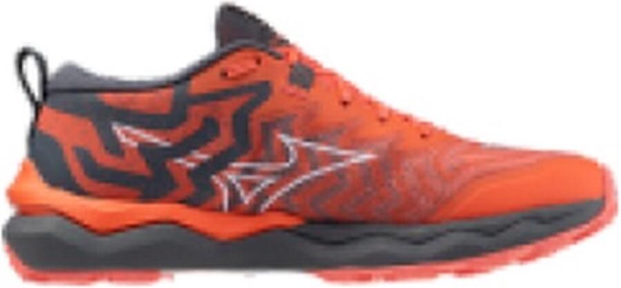 Mizuno Wave Daichi 8 Trail hardloopschoen Hot Coral White Turbulence