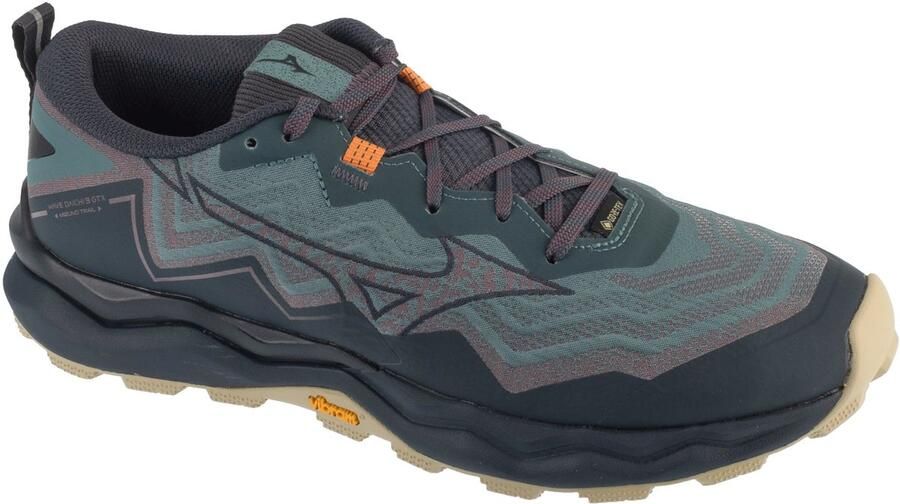 Mizuno Wave Daichi 9 GTX Mannen Grijs Hardloopschoenen