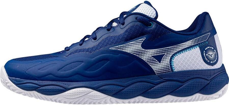 Mizuno Wave Enforce Court Cc Clay Court Schoenen Blauw 1 2 Man