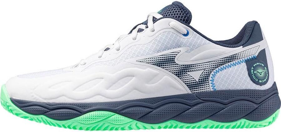 Mizuno Wave Enforce Court Cc Clay Court Schoenen Wit 1 2 Man