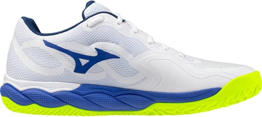 Mizuno Wave Enforce Court Cc Clay Court Schoenen Wit 1 2 Man