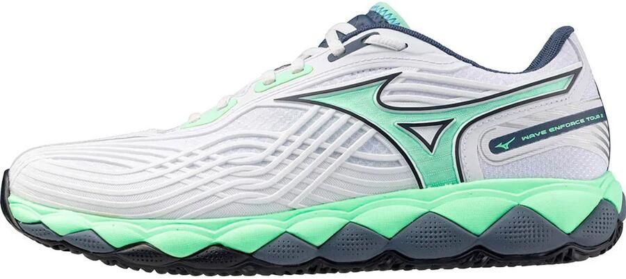 Mizuno Wave Enforce Tour 2 Cc Clay Court Schoenen Wit 1 2 Man