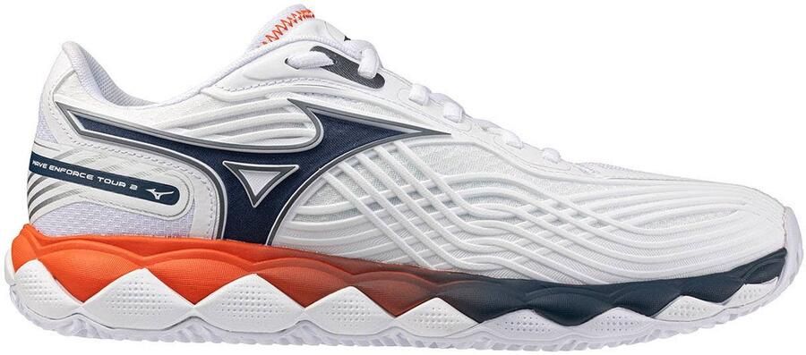 Mizuno Wave Enforce Tour 2 Cc Schoenen Wit Man