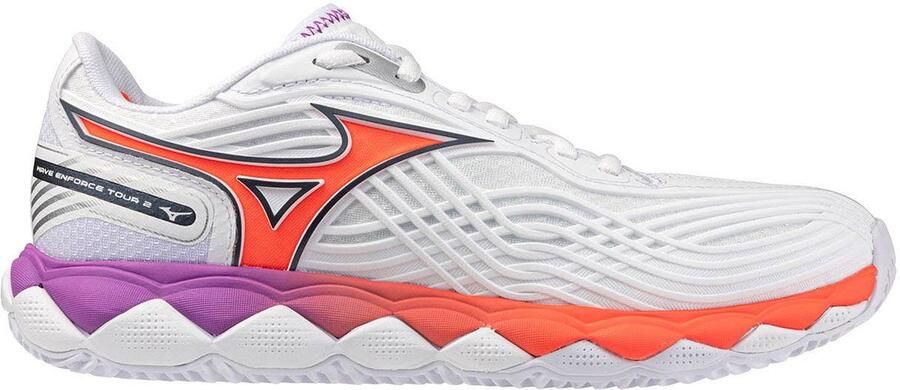 Mizuno Wave Enforce Tour 2 Cc Schoenen Wit 1 2 Vrouw