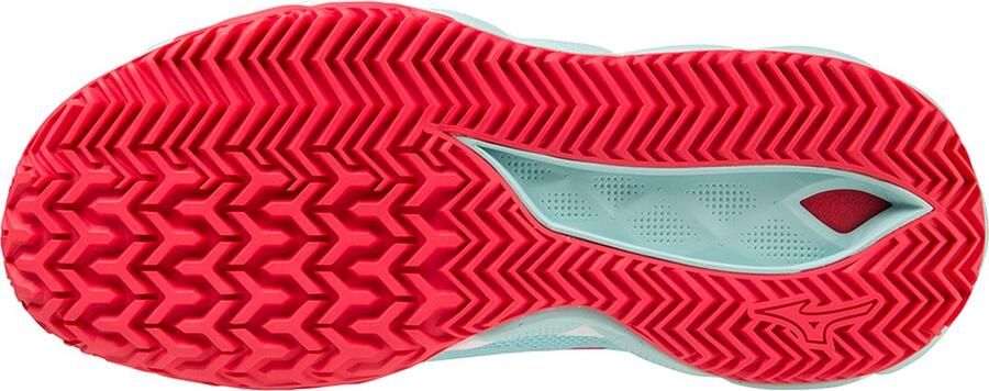 Mizuno Wave Enforce Tour CC Tennisschoenen Padelschoenen Dames Blauw - Foto 4