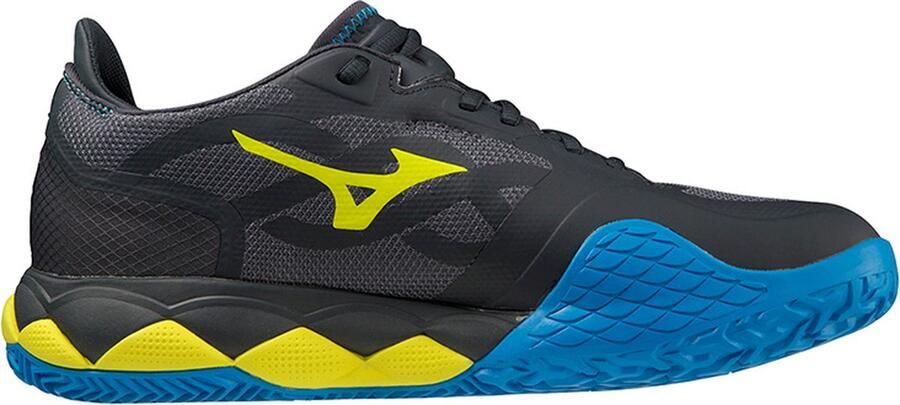 Mizuno Wave Enforce Tour CC Tennisschoenen Padelschoenen Heren Zwart Blauw