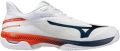 Mizuno Wave Exceed Court Cc Schoenen Wit - Wit/Blauw/Oranje