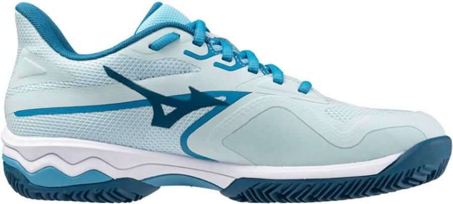 Mizuno Wave Exceed Light 2 CC Tennisschoenen Padelschoenen Dames Blauw