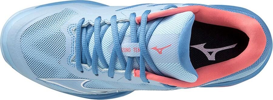 Mizuno Tennisschoen Padelschoen Wave Exceed Light CC Dames Blauw Roze - Foto 5