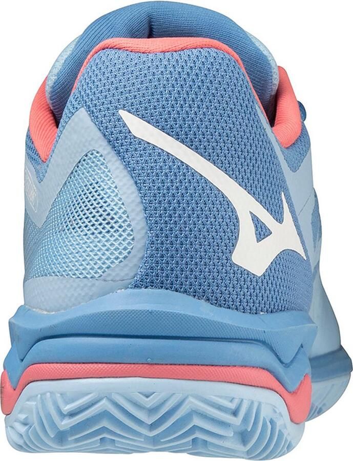 Mizuno Tennisschoen Padelschoen Wave Exceed Light CC Dames Blauw Roze - Foto 2