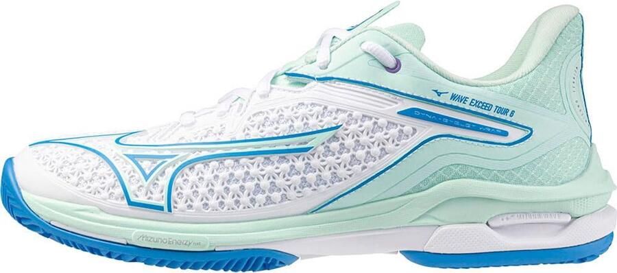 Mizuno Wave Exceed Tour 6 Cc Clay Court Schoenen Wit Vrouw