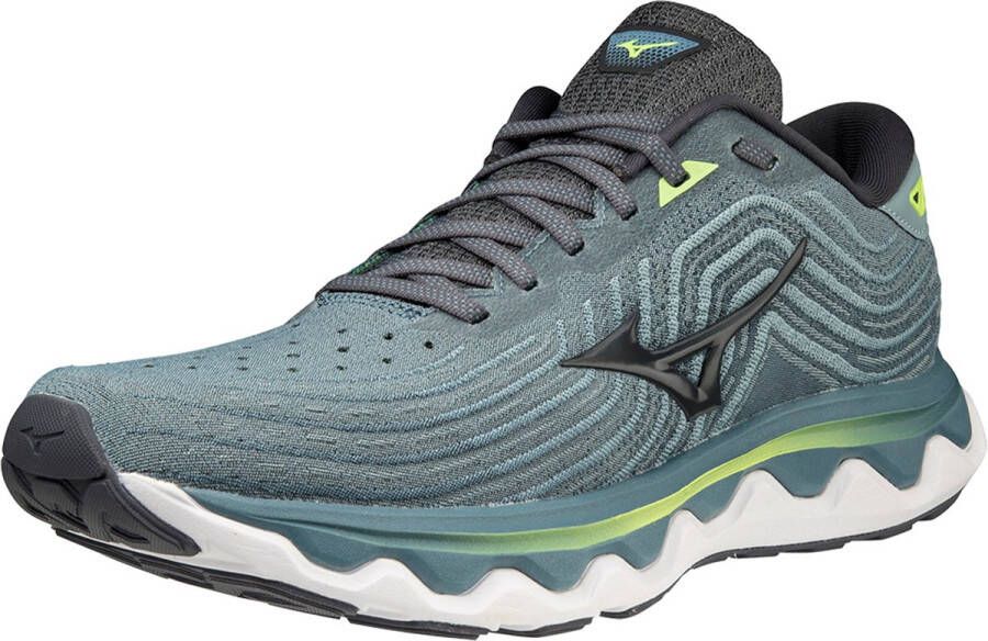 Mizuno Wave Horizon 6 blauw hardloopschoenen heren (J1GC222615) - Foto 5