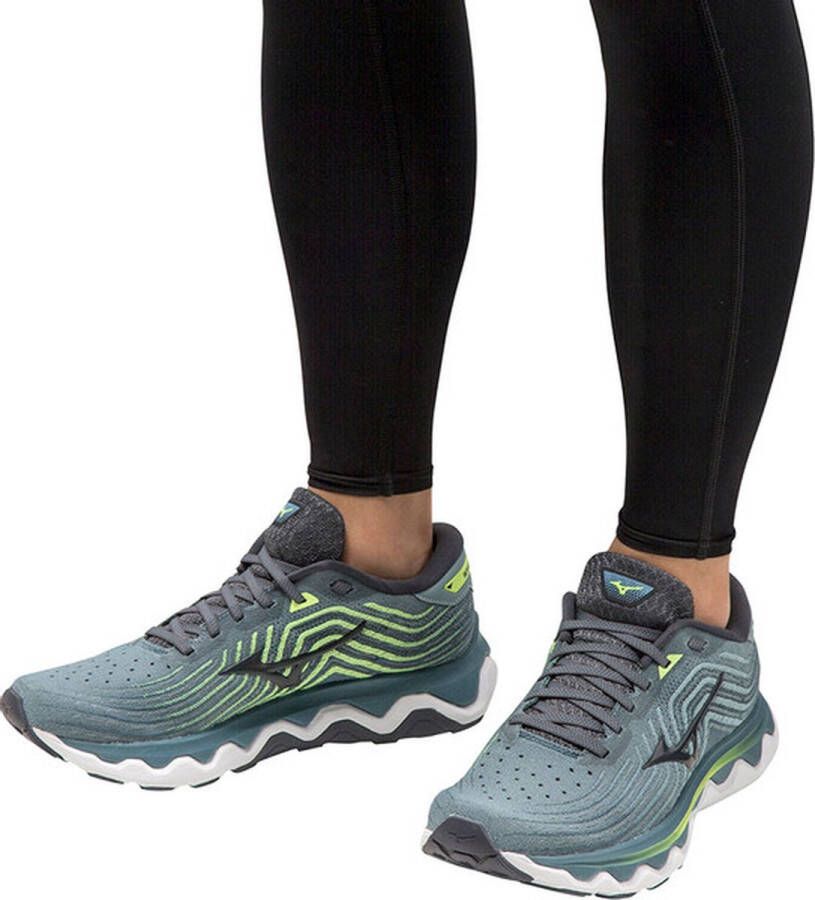Mizuno Wave Horizon 6 blauw hardloopschoenen heren (J1GC222615) - Foto 2