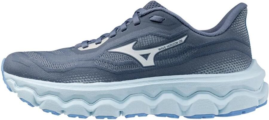 Mizuno Wave Horizon 9 Hardloopschoenen Blauw Vrouw
