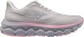 Mizuno Wave Horizon 9 Hardloopschoenen Dames - Grijs/Roze
