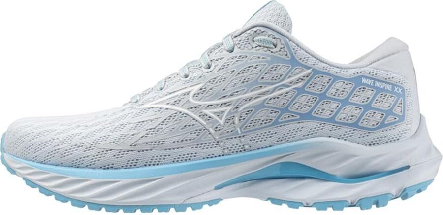 Mizuno Wave Inspire 20 W Hardloopschoen Plein air White River blue - Foto 2