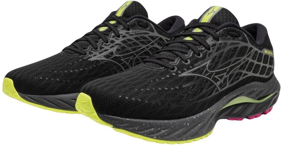 Mizuno Wave Inspire 20 Unisex Hardloopschoenen Zwart Man