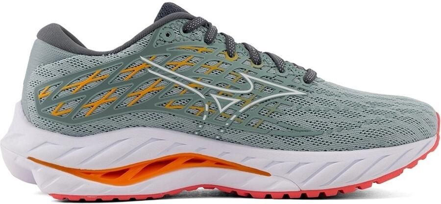 Mizuno WAVE INSPIRE 20 WOS hardloopschoenen dames hardlopen J1GD244421 groen