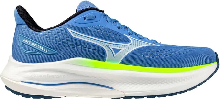 MIZUNO Loopschoen 'FORTRUSH' donkerblauw neongeel wit - Foto 2