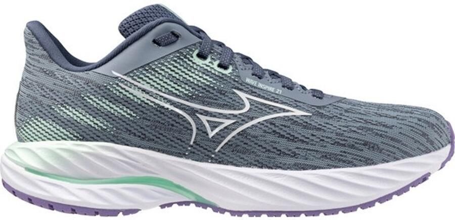 Mizuno Wave Inspire 21 Hardloopschoenen Blauw Vrouw - Foto 2