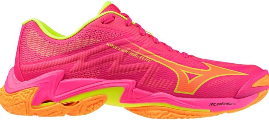 Mizuno Wave Lightning Elite Indoor Sportschoenen Roze