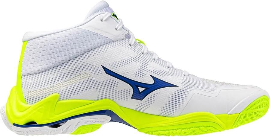 Mizuno Wave Lightning Elite Mid Indoor Sportschoenen Wit 1 2