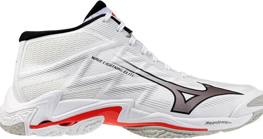 Mizuno Wave Lightning Elite Mid Indoor Sportschoenen Wit