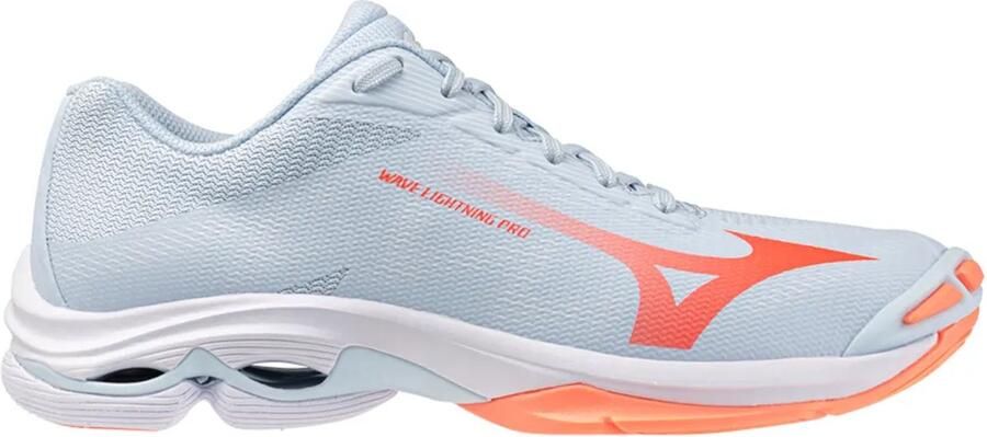 Mizuno Wave Lightning Pro Indoor Sportschoenen Voor Dames Blauw 1 2 Vrouw