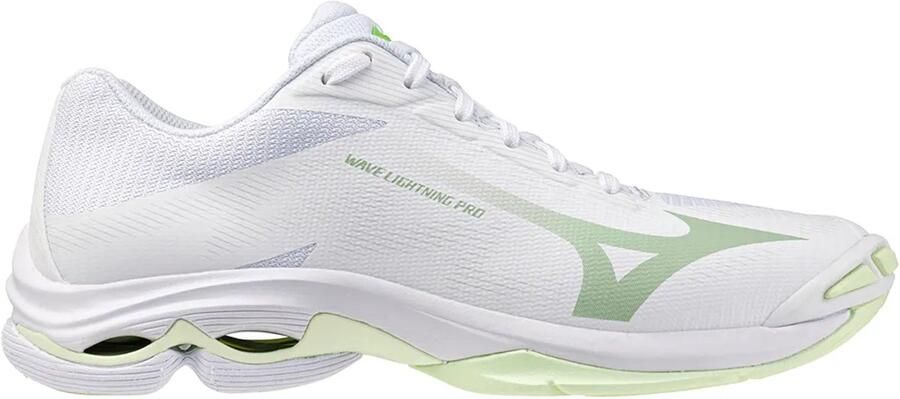 Mizuno Wave Lightning Pro Indoor Sportschoenen Voor Dames Wit Vrouw
