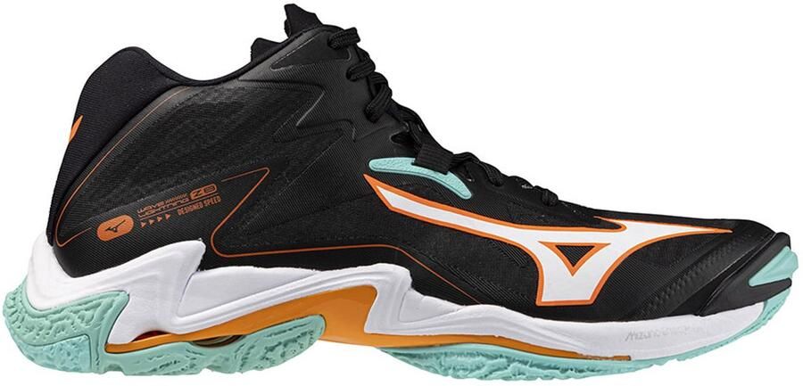 Mizuno Wave Lightning Z8 Mid Indoor Sportschoenen Zwart