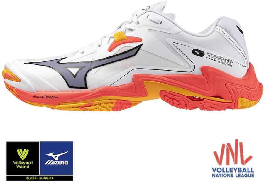 Mizuno Wave Lightning Z8 Indoor Sportschoenen Wit 1 2 - Foto 2