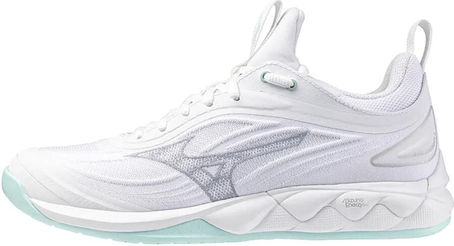 Mizuno Wave Lumino Indoor Sportschoenen Voor Dames Wit 1 2 Vrouw