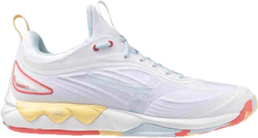 Mizuno Wave Lumino Indoor Sportschoenen Voor Dames Wit Vrouw