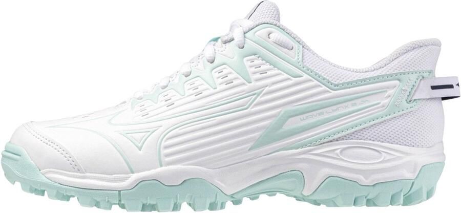 Mizuno Wave Linx 2 hockeyschoenen wit lichtblauw - Foto 3