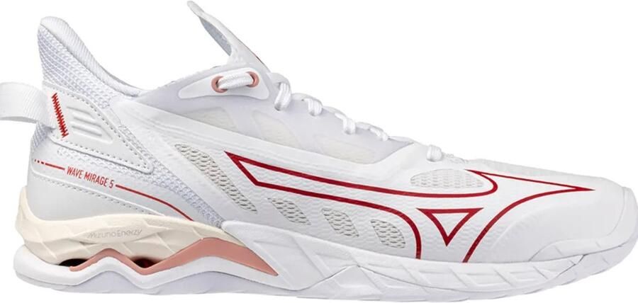 Mizuno Wave Mirage 5 Indoor Sportschoenen Voor Dames Wit Vrouw