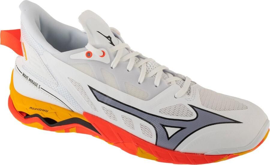 Mizuno Wave Mirage 5 Mannen Wit Handbalschoenen