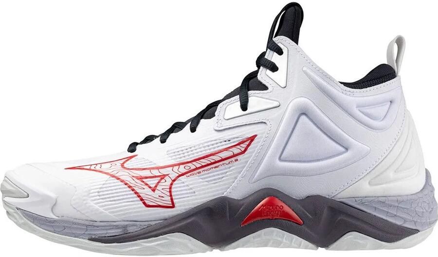 Mizuno Wave Momentum 3 Mid Indoor Sportschoenen Wit Man