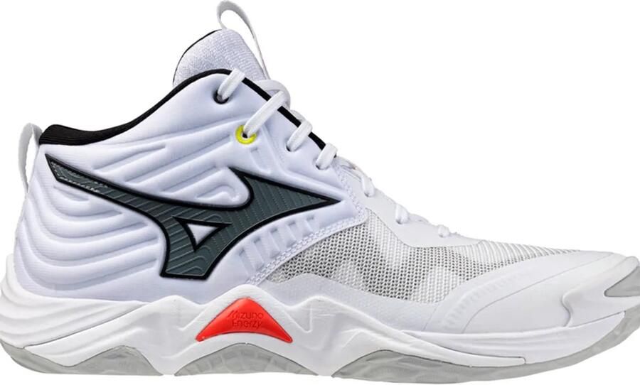 Mizuno Wave Mo tum Elite Mid Indoor Sportschoenen Wit