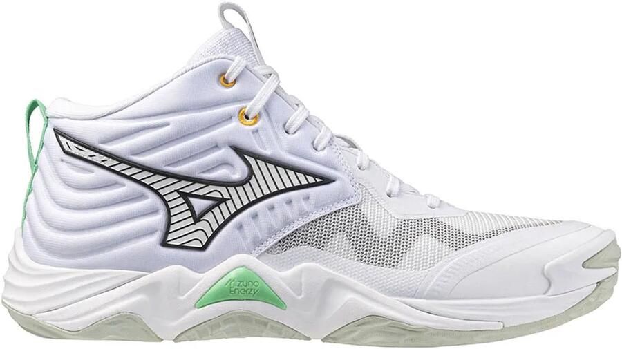 Mizuno Wave Mo tum Elite Mid Indoor Sportschoenen Wit
