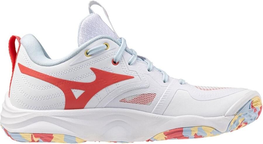 Mizuno wave momentum elite wos Indoor schoenen dames Wit