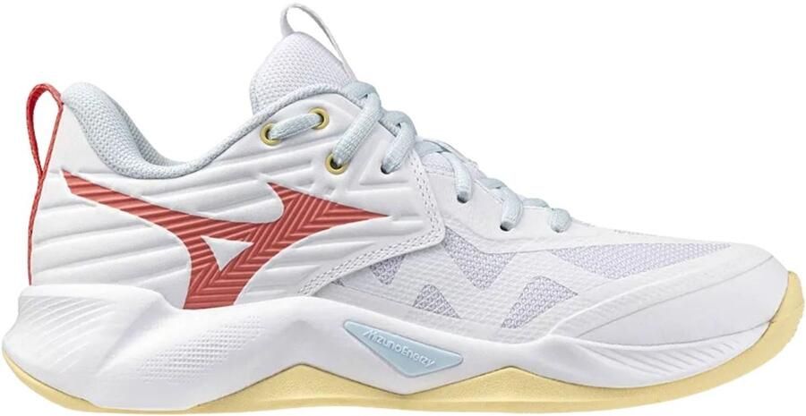 Mizuno wave momentum pro w Indoor schoenen dames Wit