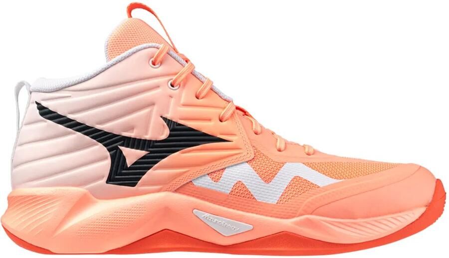 Mizuno Wave Mo tum Pro Mid Indoor Sportschoenen Oranje