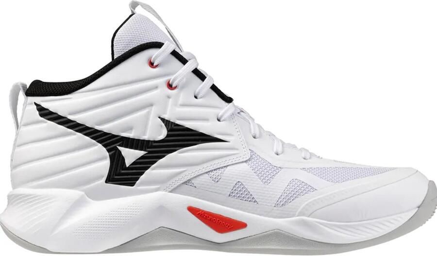 Mizuno Wave Mo tum Pro Mid Indoor Sportschoenen Wit