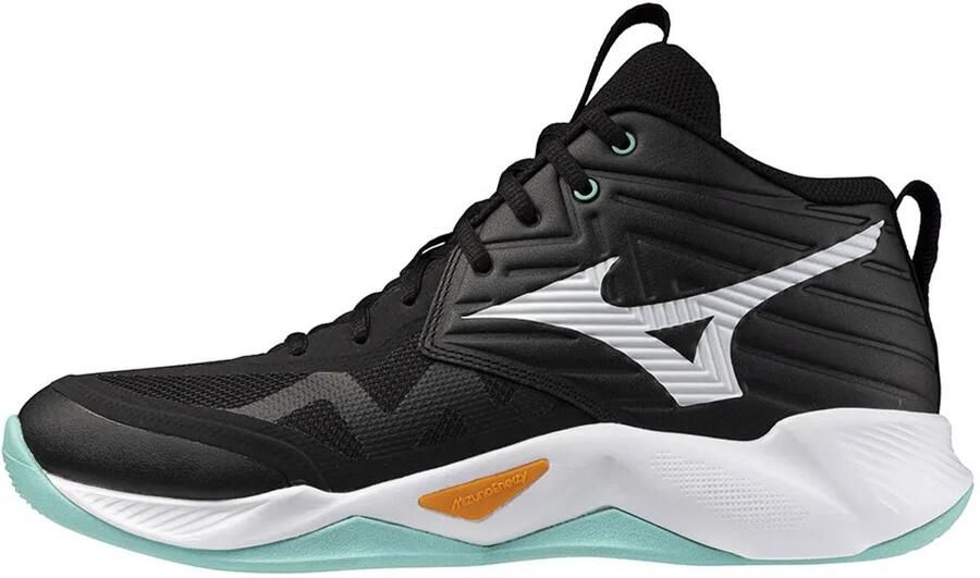 Mizuno Wave Mo tum Pro Mid Indoor Sportschoenen Zwart