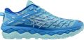 Mizuno Wave Mujin 10 Trail Hardloopschoenen Blue Radiance White Blue Pace - Wit