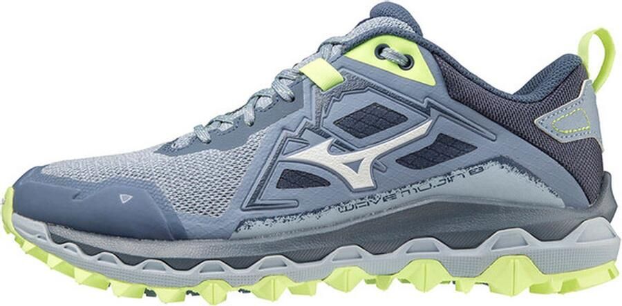 Mizuno Wave Mujin 8 Dames Sportschoenen Hardlopen Trail paars groen - Foto 2