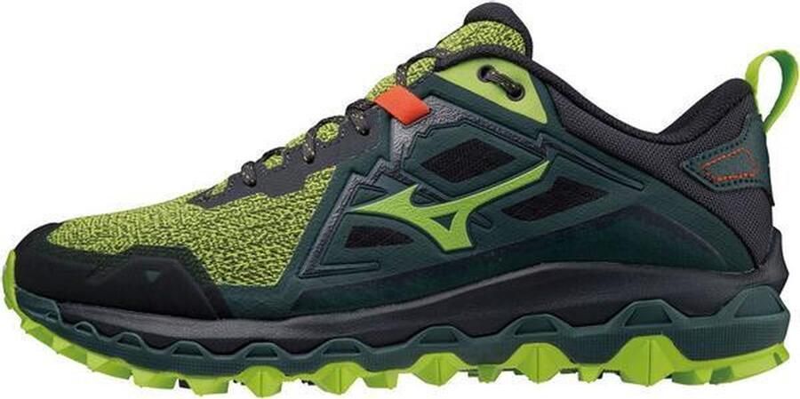 Mizuno Wave Mujin 8 Heren Sportschoenen zwart groen