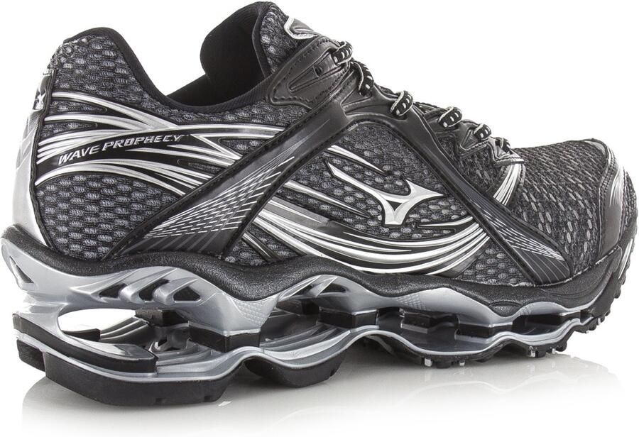 Mizuno Sneakers D1GA2651 02 WAVE PROPHECY 1-IRON GATE SILVER BLACK