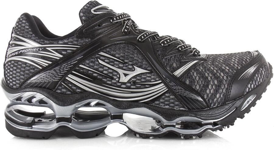 MIZUNO Lage Sneakers Wave Prophecy 1 Mesh Zwart